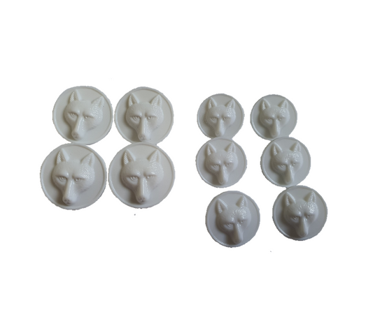 Foxhead Button Set White Hurlford