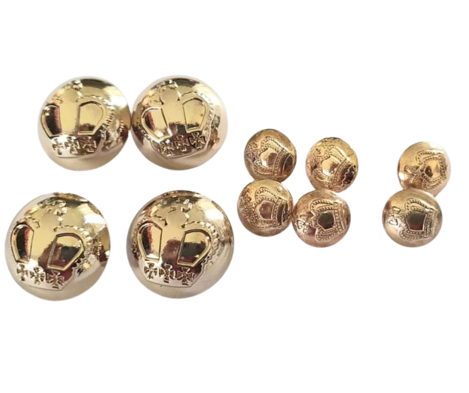 Crown Button Set Hurlford