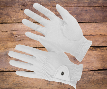 KM Elite Pro Grip Gloves Adults Ivory KM Elite