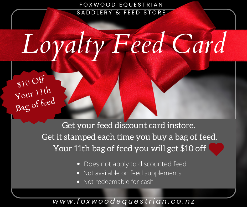 In Store Loyalty Card Foxwood